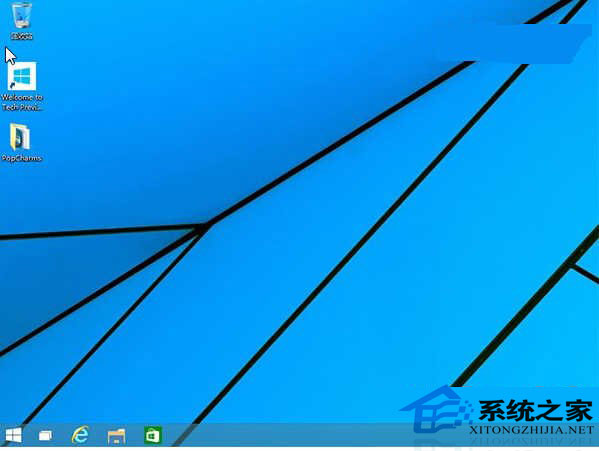  Windows10怎么通过鼠标打开Charms边栏？