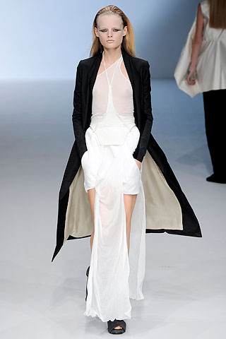 【PARIS】2010 S/S RTW 春夏 女装成衣 -- Rick Owens，1