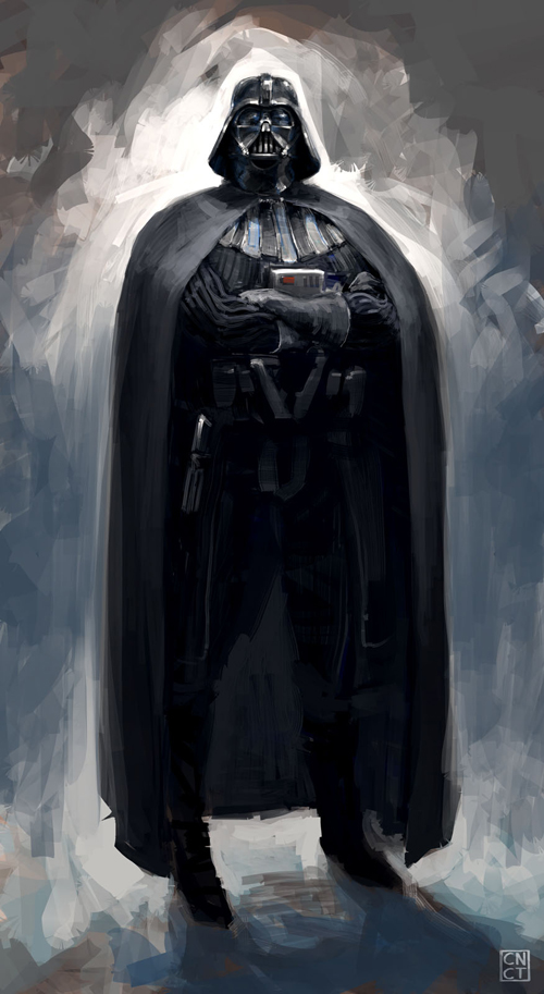 星球大战Darth Vader(黑武士)插画设计欣赏