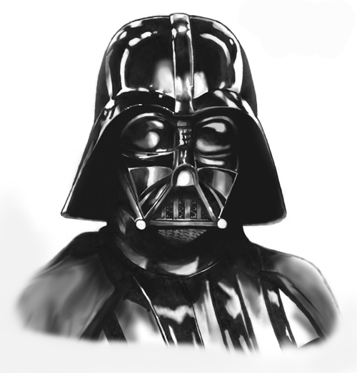 星球大战Darth Vader(黑武士)插画设计欣赏