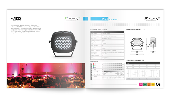 LED Accuray小册子设计欣赏