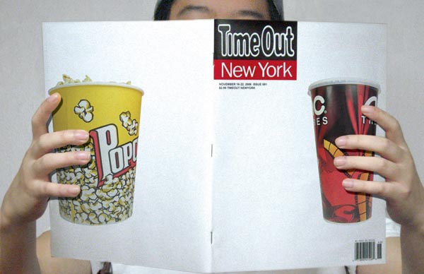 广告海报-《Time Out》杂志创意宣传广告