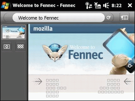 Firefox手机浏览器界面预览 