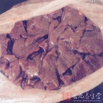 猪肝50g、瘦猪肉50g