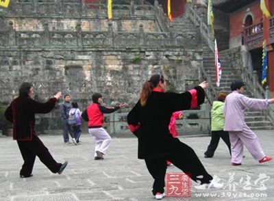 一般杨家太极拳，流行最盛