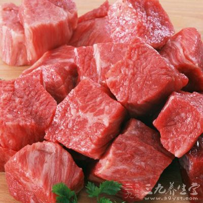 瘦肉，包括瘦的猪肉、牛肉和家禽肉