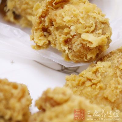 油炸食品的温度总是十分高