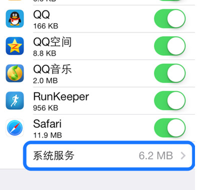 iphone5s怎么监控流量