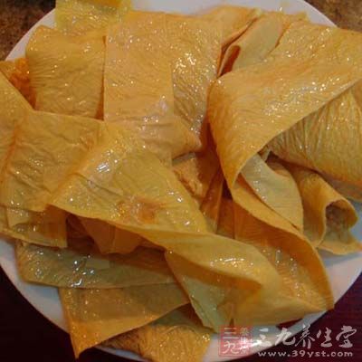 豆腐皮是做菜的主料