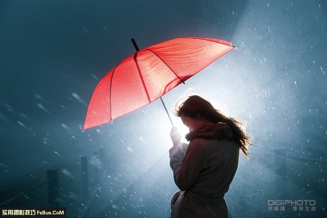 雨天人像实拍建议与教学