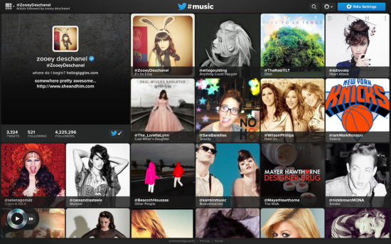 Twitter新服务#Music体验 可查看共享音乐状态