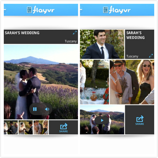 活动拼图式的照片管理应用：Flayvr 图老师