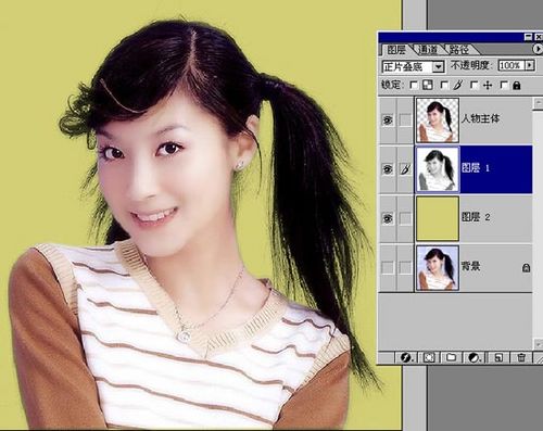 PS基础教程：利用Photoshop正片叠底抠图