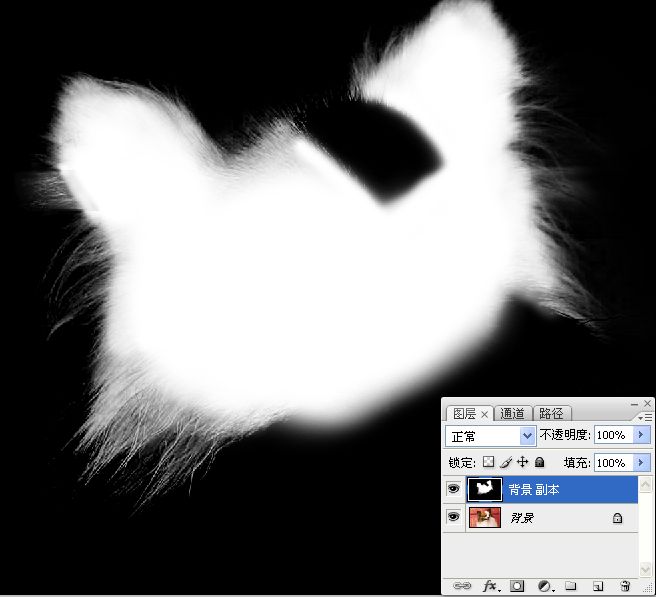 学习对毛发较多宠物狗抠图的PS技巧