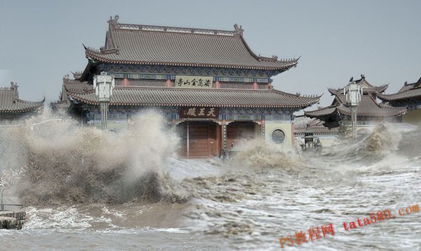 PS合成水漫金山教程 图老师教程