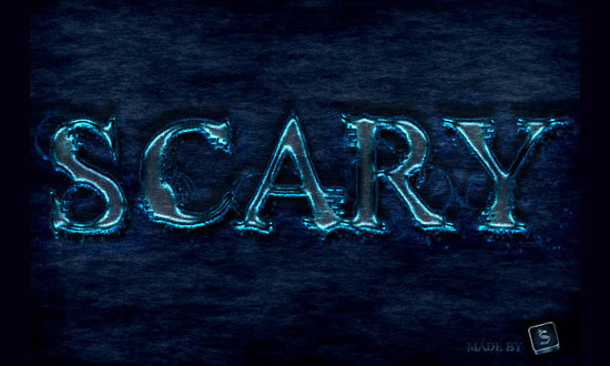 Create a Scary Text Effect in Photoshop