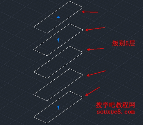 CAD教程：AutoCAD2013矩形阵列图文详解