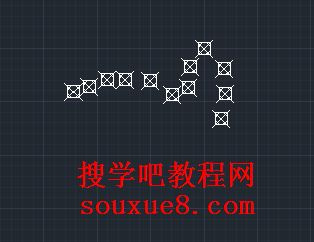 CAD教程：AutoCAD2013绘制多点及其设置