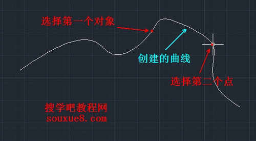 CAD教程：AutoCAD2013绘制光顺曲线详解