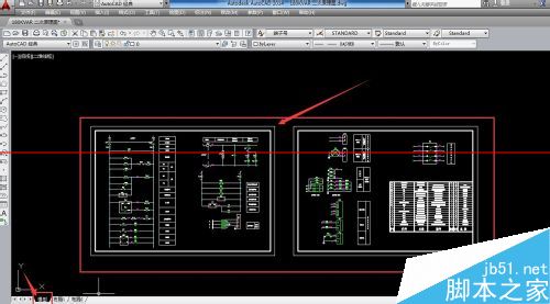 CAD2014怎么查看图纸打印效果？CAD模型空间与图纸空间切换介绍   图老师