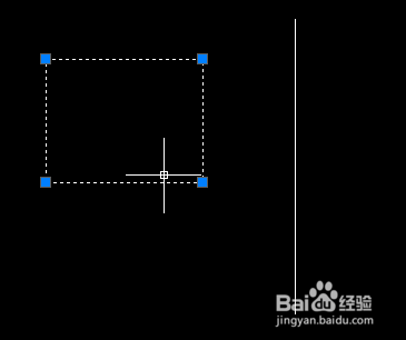 CAD怎么拉伸矩形