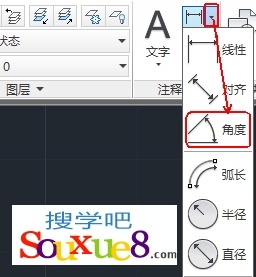 怎样在autocad里标注角度?cad角度标注命令使用介绍   图老师