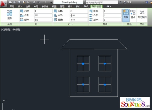 CAD教程：AutoCAD2013填充图形练习实例