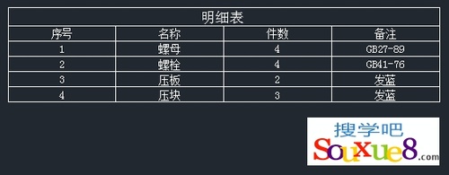 CAD教程：AutoCAD2013编辑表格数据实例