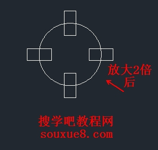 CAD教程：AutoCAD2013缩放对象图文详解