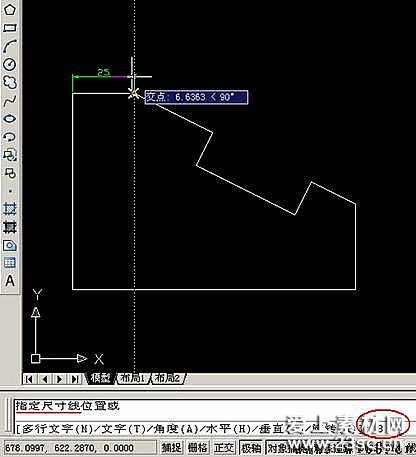 爱上素材网www.23sc.cnAutoCAD尺寸标注设置技巧