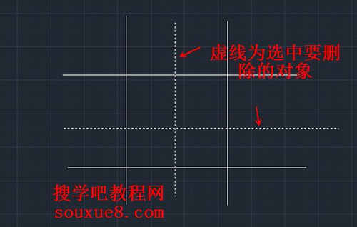 CAD教程：AutoCAD修剪对象功能详解