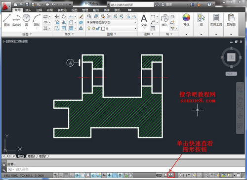 AutoCAD2013快速查看图形按钮 图老师