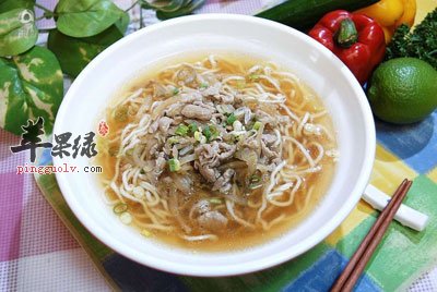 榨菜肉丝面