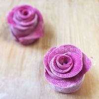 玫瑰花馒头 火龙果版本的做法图解9