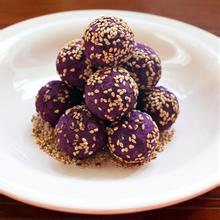 【图】炸紫薯球的做法,家常的做法_炸紫薯球最正宗的做法 炸紫薯球怎样做_图老师