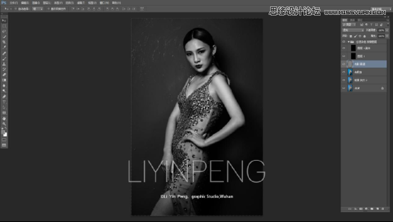 Photoshop调出室内人像照片唯美的时尚大片效果,PS教程,素材中国网