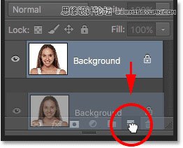 Photoshop巧用涂抹工具给人像照片磨皮,PS教程,素材中国网