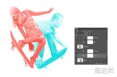 双重影像PS教程 酷炫双重影像的玩法