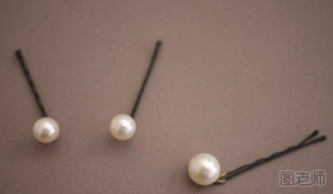 【图】DIY耳环教程 如何制作珍珠发卡(2)