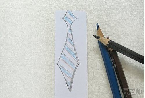 DIY父亲节创意领带贺卡制作教程