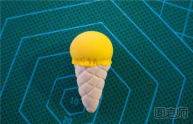 如何制作夏日粘土冰淇淋 小黄鸡粘土冰淇淋制作教程
