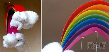 纸质彩虹风铃如何制作 彩虹风铃制作教程