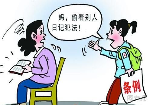 父母偷看子女的日记是侵犯其隐私权吗？