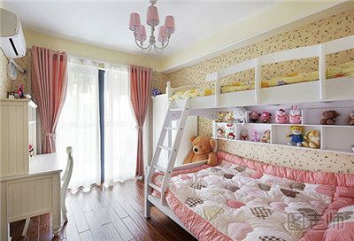 怎样设计儿童房小女孩卧室？