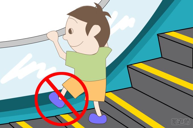 宝宝怎么搭乘自动手扶梯 儿童乘坐手扶梯别穿什么鞋子