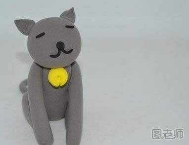 怎么制作黏土猫咪 粘土制作小猫咪
