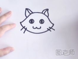 怎么画小猫简笔画教程步骤