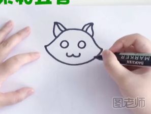 怎么画小猫简笔画教程步骤