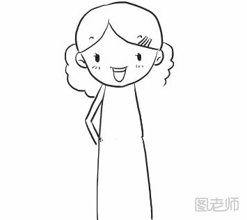 小女孩简笔画视频教学