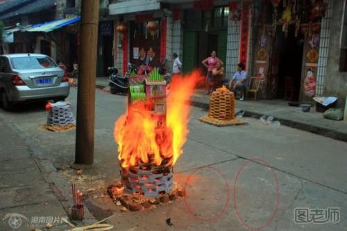 清明节在外地怎么烧纸